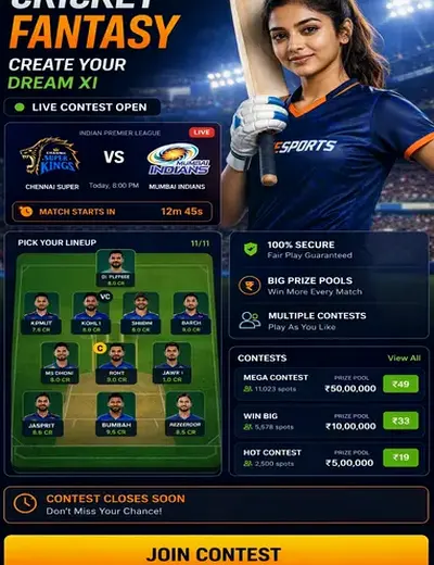 98a (98 a login) fantasy cricket & matchday visual 3